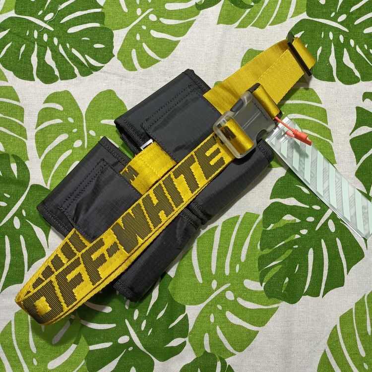 Túi đeo hông Off White two pocket belt bag ss21