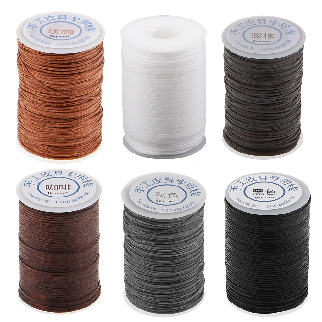1 Cuộn Dây Len Đan Thủ Công 60m 1mm Chuyên Dụng