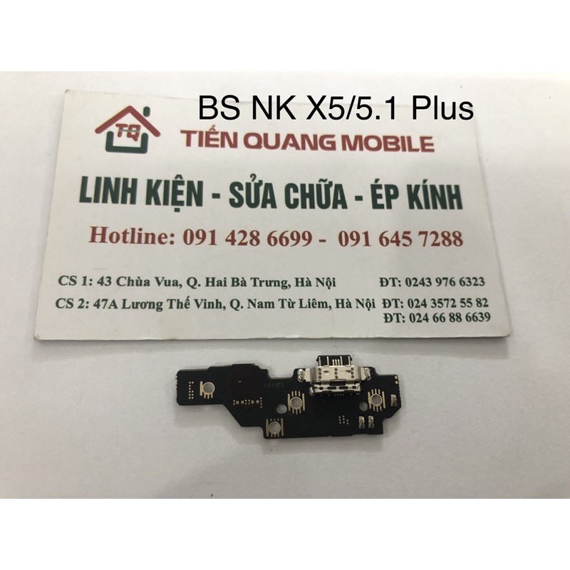 Bo sạc đt Nokia X5/5.1 Plus