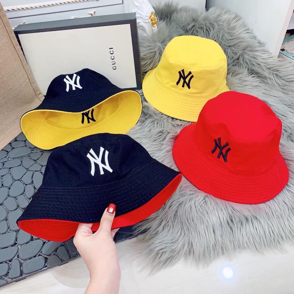 [Mã FAMARAL2 giảm 10K đơn 50K]Nón N.Y 2 Mặt, Mũ Nón Nam Nữ Thời Trang 5003