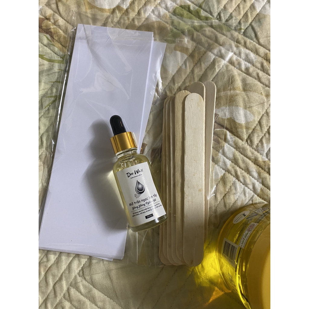 Giấy wax lông 50 tờ, 100 tờ kích thước 7,5 cm x 21cm