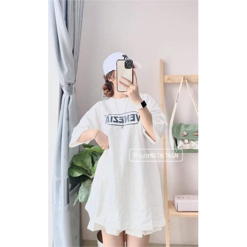 [Rẻ Vô Địch] Áo thun cotton tay lỡ unisex -  - ÁO  chữ VENEZIA tay lỡ  - - mẫu hot 2022