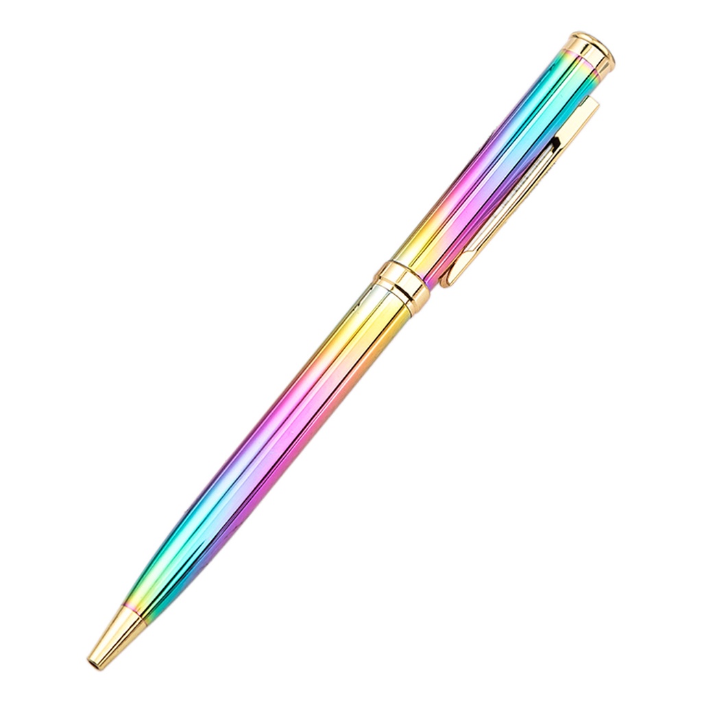 Bút Bi Mực Đen Ngòi 1Mm Có Thể Thu Gọn Cho Học Sinh / Văn Phòng