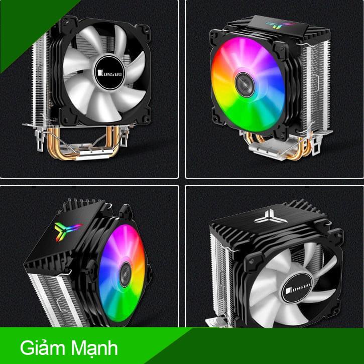 Tản Nhiệt Khí CPU Jonsbo CR1200 Led RGB Phiên Bản Fan 9cm