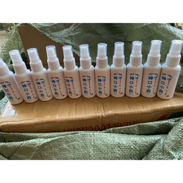 Tinh dầu xịt dụ cá lọ 50ml