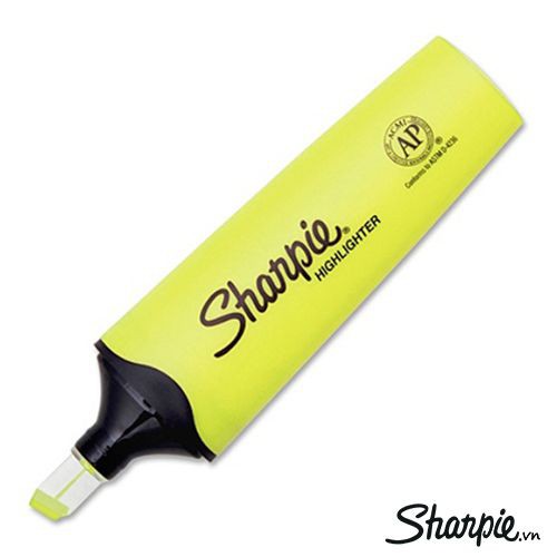 Bút dạ quang đầu trong suốt  Sharpie Clear View Highlighter -  Màu vàng (Yellow)