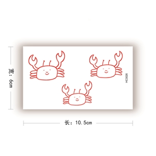 Long-lasting Waterproof Tattoos  Sticker Cartoon Pattern