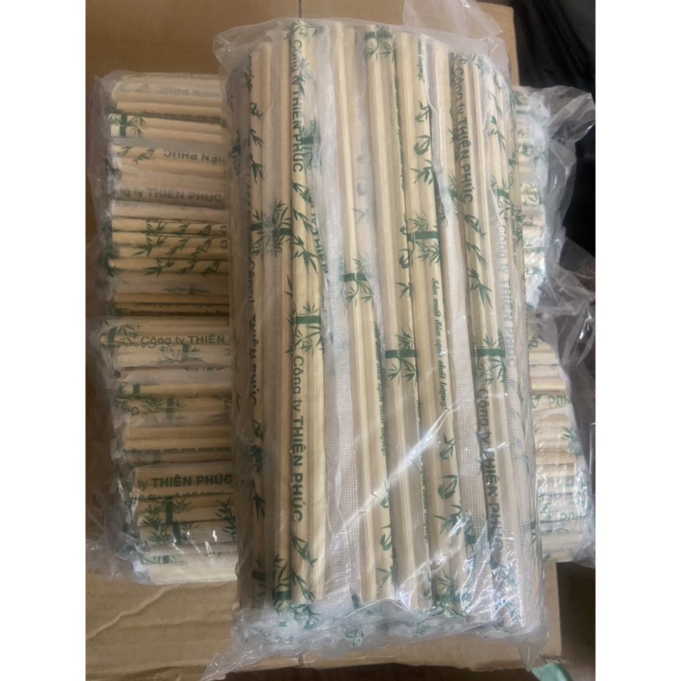 1KG- Đũa Gỗ Dùng 1 Lần Bao Nilon