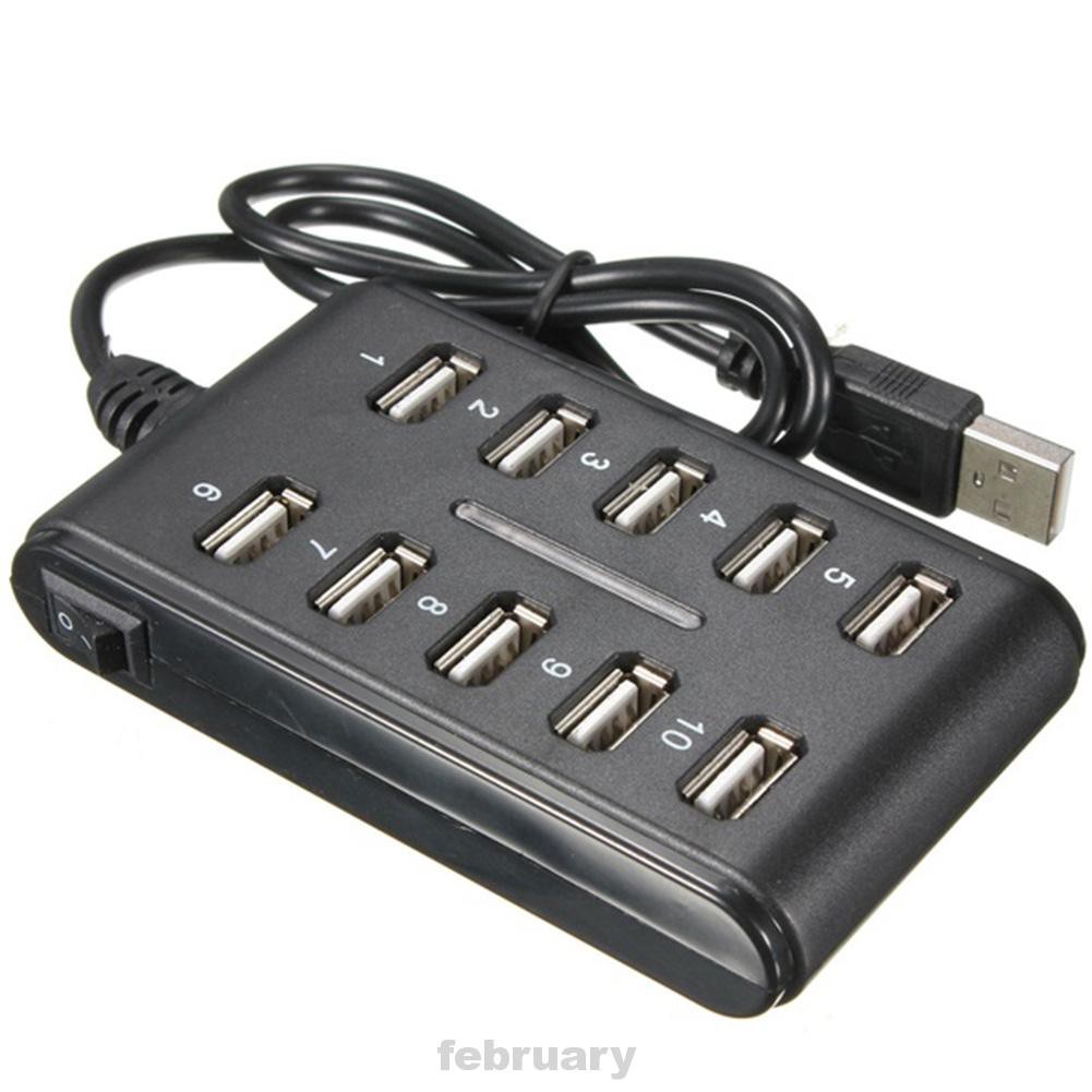 Cáp Chuyển Đổi Dữ Liệu 1 Sang 10 Usb 2.0 | BigBuy360 - bigbuy360.vn