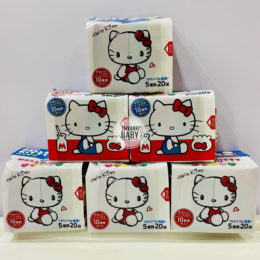 Gia Vị Rắc Cơm Thập Cẩm Hello Kitty Nhật Bản mẫu mới (Date 2022)