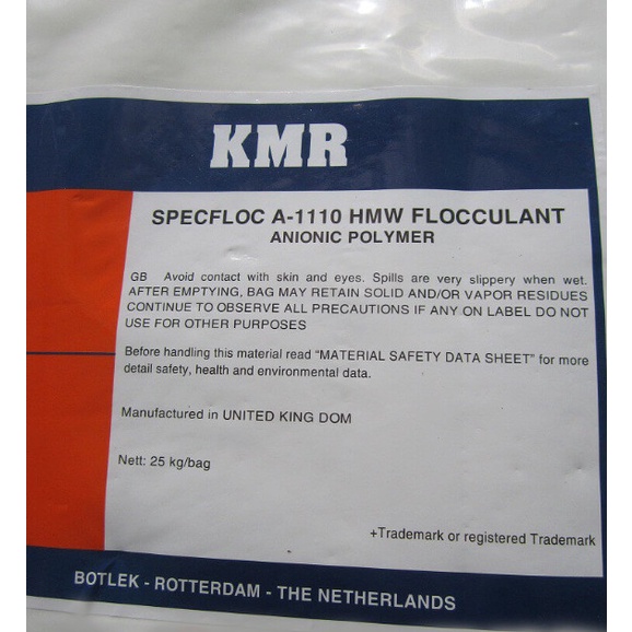 Polymer Anion, hóa chất trợ lắng 25kg