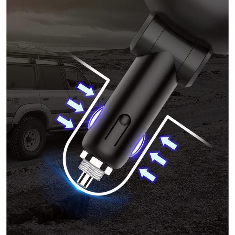 Tẩu sạc chia cổng ô tô hyundai🍀HÀNG CHÍNH HÃNG🍀 cao cấp,2 Tẩu Tròn  - Có đèn led báo điện áp ac quy