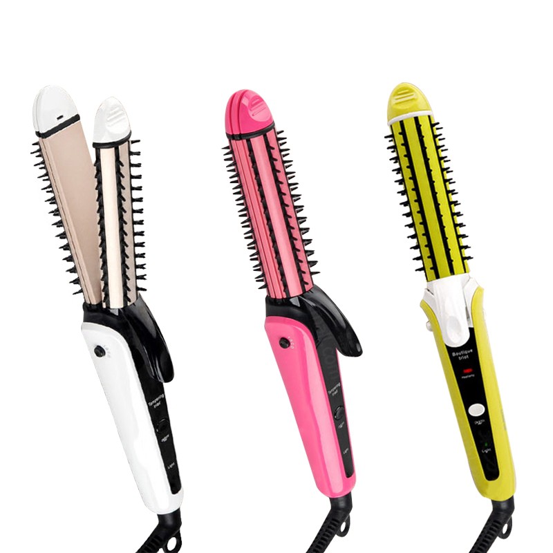 Ubeator 3 In 1 hair straightener comb curler