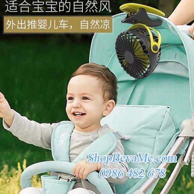 Quạt tích điện mini Yoobao Y-F04 6400mAh pin 32h kẹp xoay 720 độ