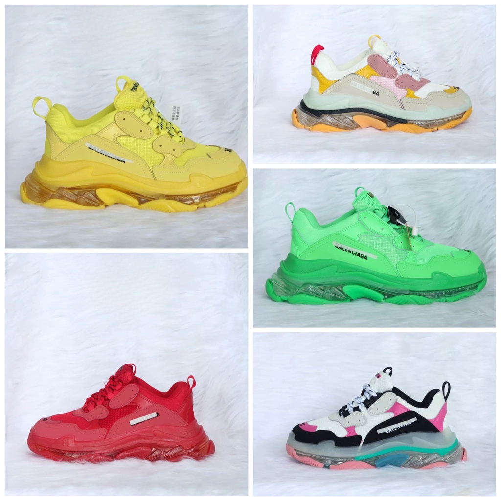 Giày Sneaker Nam Nữ Balen Triple Đế Khí , Sale 5 Màu Cực Sốc , Full Box Pk