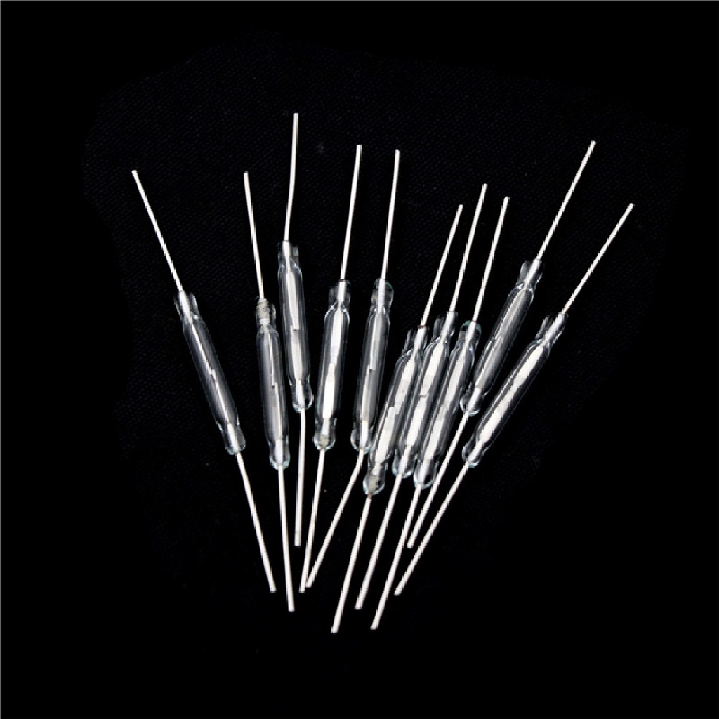 Set 10 Công Tắc Cảm Ứng Từ Tính Bằng Thủy Tinh 3 * 20mm