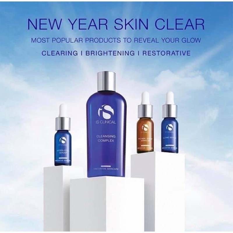 set dưỡng da bestseller của hãng Is clinical