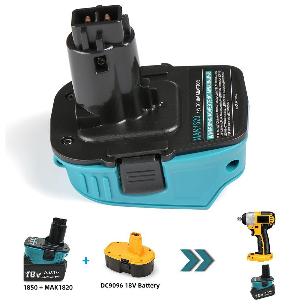 Nguồn Sạc Pin Li-ion MAK1820 Thay Thế Cho Makita BL 18V to Dewalt NI-CD / NI-MH 18V