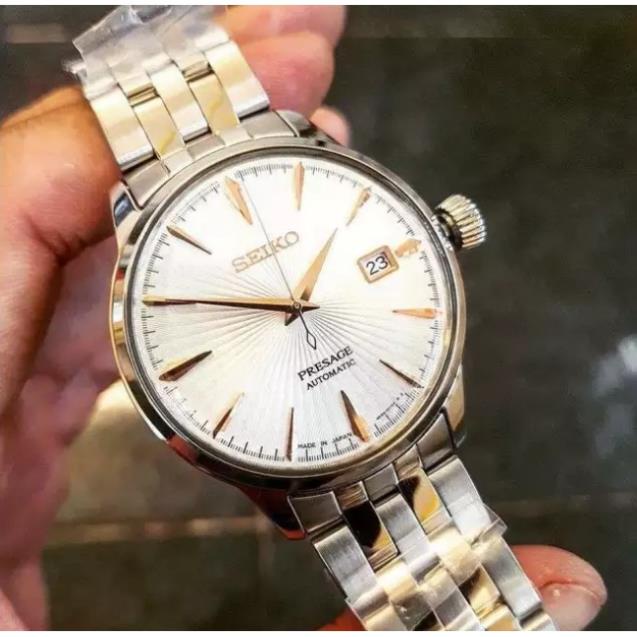 Đồng Hồ Nam Seiko Presage Automatic Sang Trọng Dây Kim Loại