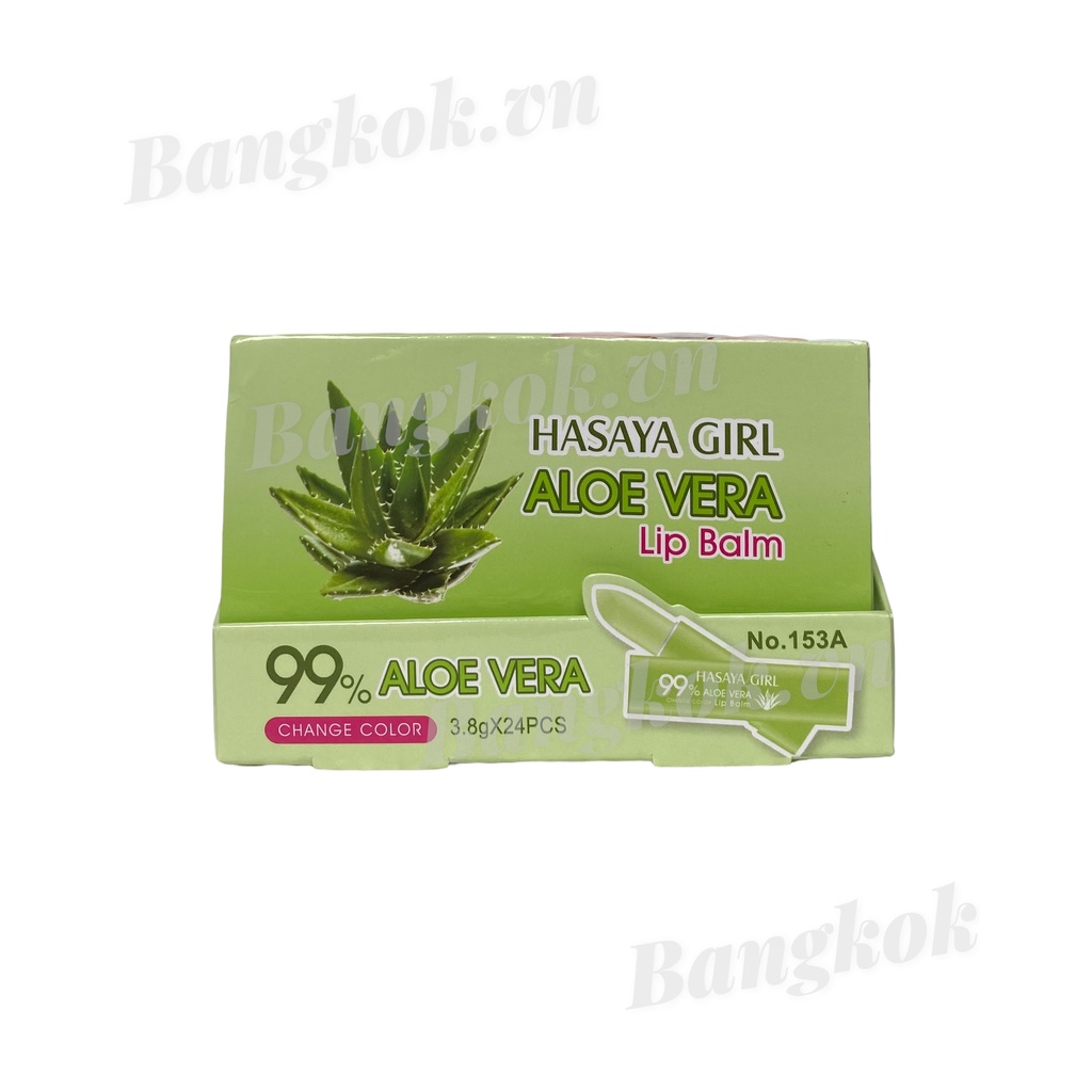 Son dưỡng môi Nha đam Hasaya Girl Aloe Vera 99% Thái Lan