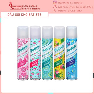 DẦU GỘI KHÔ BATISTE INSTANT HAIR REFRESH DRY SHAMPOO