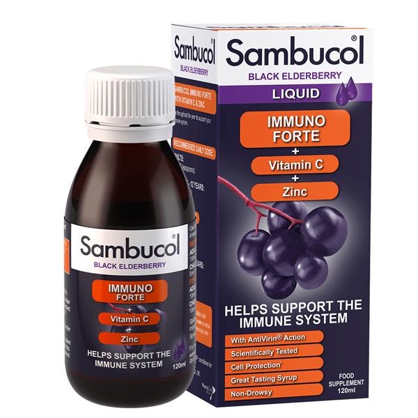 Siro Sambucol tăng sức đề kháng 120ml