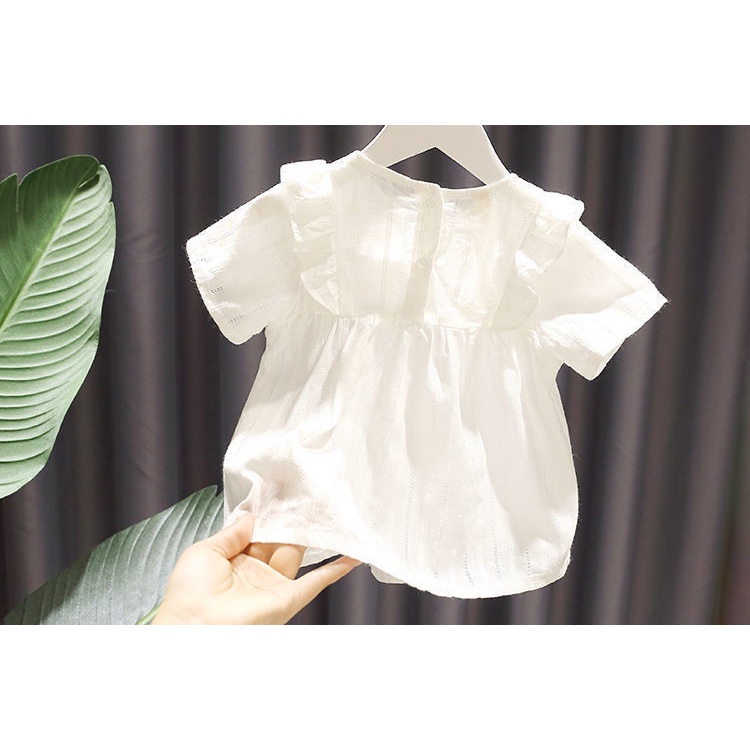 Áo Thun BúP Bê In Hoa ThờI Trang MùA Hè Cho Bé GáI