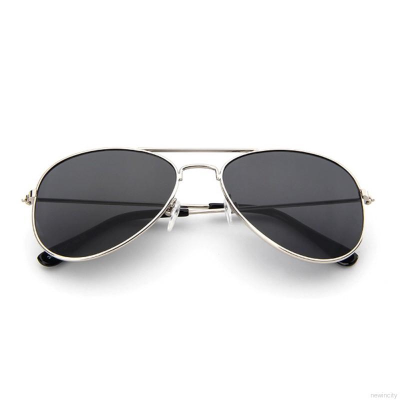 Kính mát nhiều màu gọng kim loại cho bé trai và bé gái