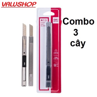 Dao Rọc Giấy Nhỏ - Vỏ Thép Deli 2058 sản phẩm chất lượng cao chính hãng