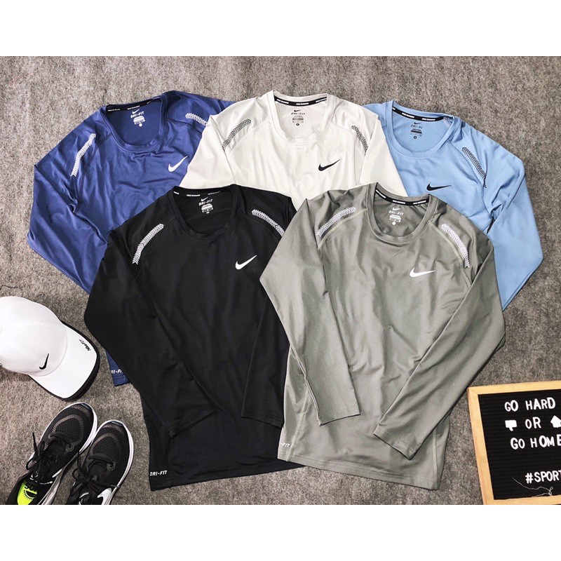№◐✹ÁO TAY DÀI THỂ THAO NAM CHUYÊN DỤNG GYM, CHẠY BỘ, ĐẠP XE, HĐ NGOÀI TRỜI, BƠI, ĐÁ BANH
