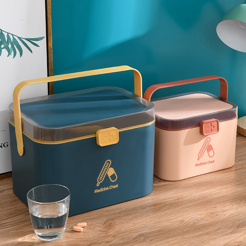 Multi-layer medical storage box with a lot of capacity