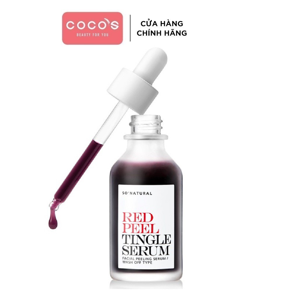 [MẪU MỚI 2020] Tinh Chất Red Peel Tingle Serum Sonatural 35ml | BigBuy360 - bigbuy360.vn
