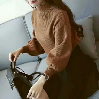 Áo len tay bồng