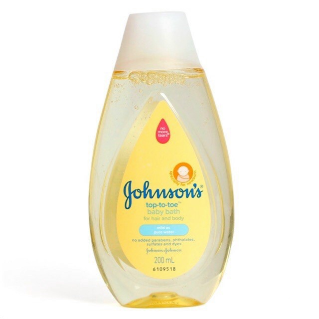 Sữa tắm gội toàn thân cho bé  johnson lọ 200 ml SUATAM04