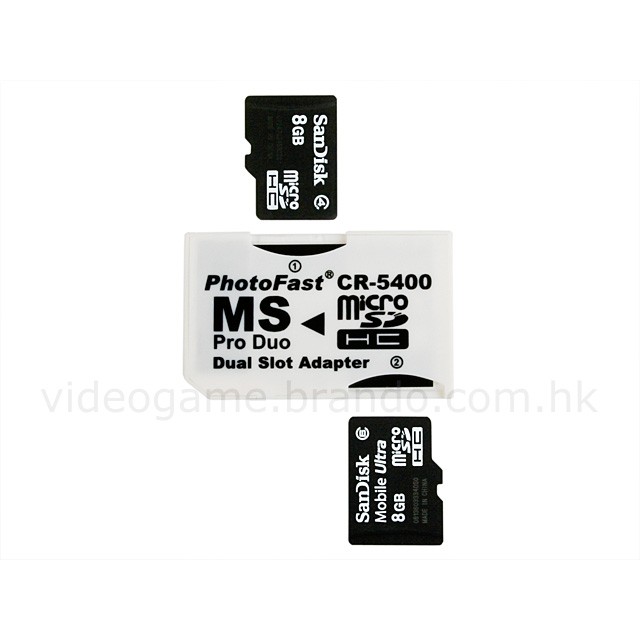 (Thanh lý)áo thẻ pro duol psp1000/psp2000/psp3000 adpater PSP Áo thẻ Sony PSP Pro Duo psp1000 psp200