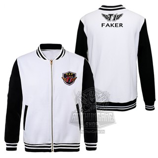 Áo khoác LMHT SKT Faker, áo khoác LoL SKT Faker