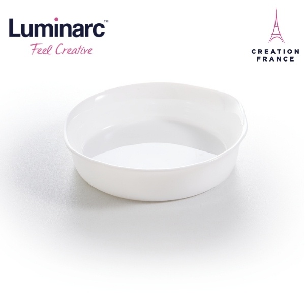 Bộ 3 Khay Nướng Thuỷ Tinh Luminarc Smart Cuisine Tròn 14cm - LUKHP0310