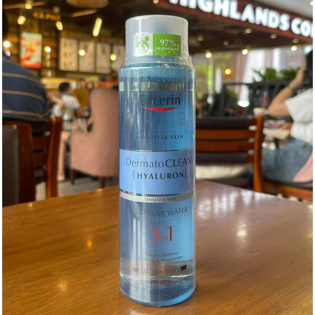 Nước tẩy trang Eucerin DermatoCLEAN Micellar Water 3In1 400ml Dịu Nhẹ Cho Da Nhạy Cảm