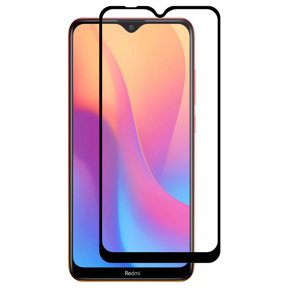 Kính cường lực Xiaomi Redmi 8 Full Màn hình cao cấp, tặng giấy lau màn hình - Cường lực Redmi8 full viền