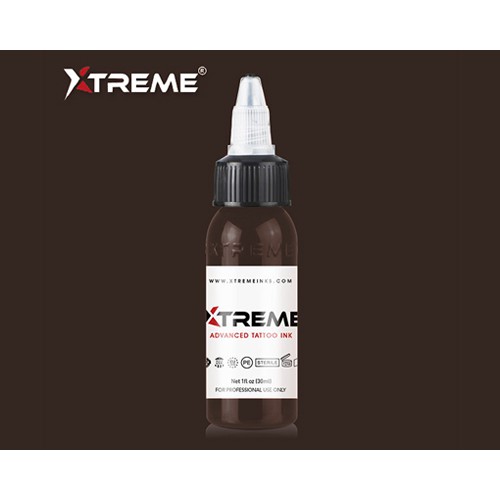 Mực xăm hình Xtreme MÀU NÂU BROWN hàng chính hãng USA