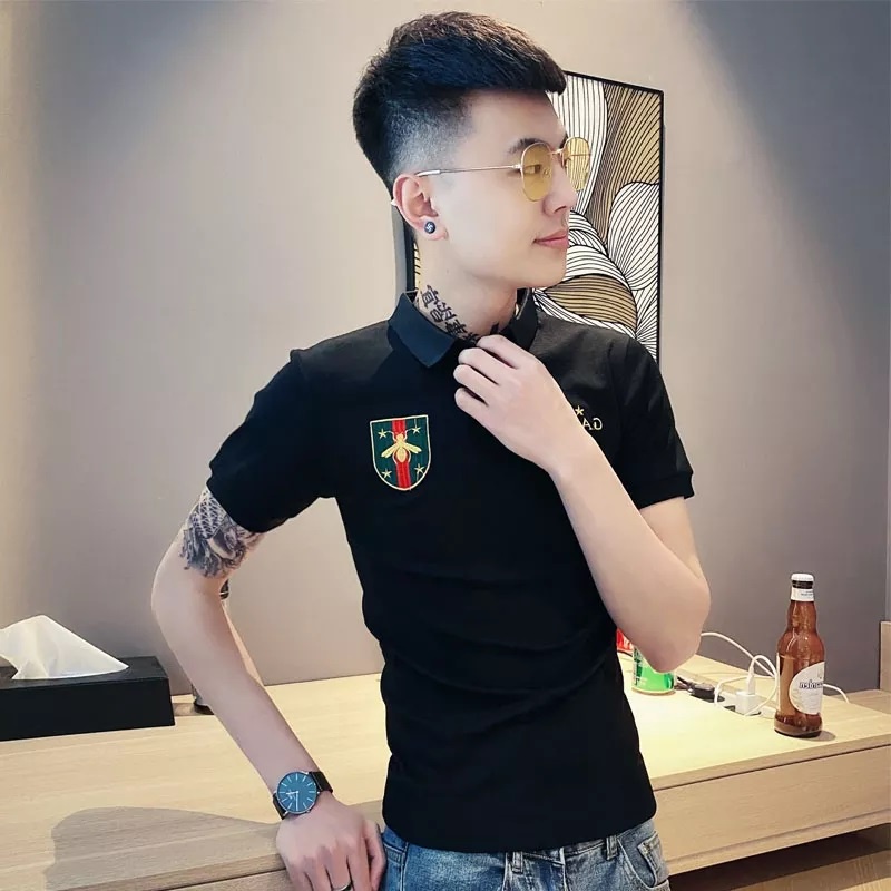 Áo Thun Nam Ngắn Tay Có Cổ  𝐅𝐑𝐄𝐄 𝐒𝐇𝐈𝐏  Áo Phông Nam Đẹp Vải Thun Co Giãn Thời Trang Hpfashion - ATNCT18