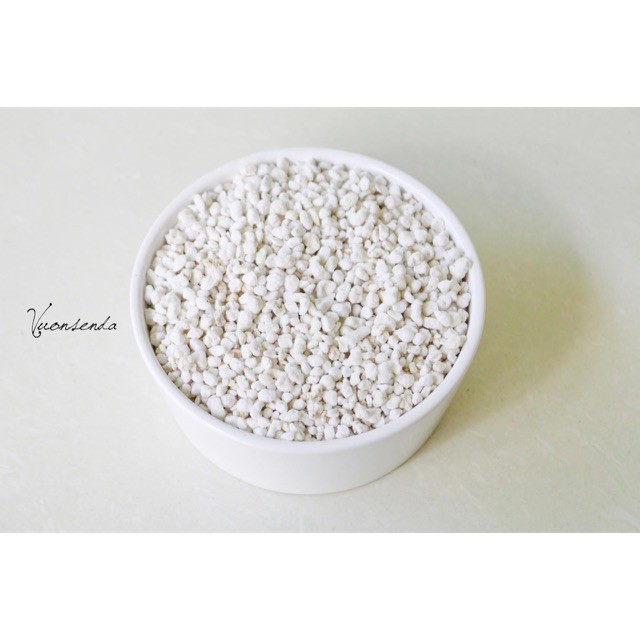 Đá Perlite 3-6mm sạch bụi vụn chuyên dùng trộn giá thể trồng cây sen đá