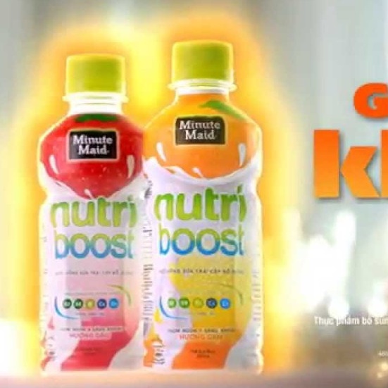 Nước trái cây Nutriboost vị Sữa bánh quy kem - Vị Cam- Vị dâu