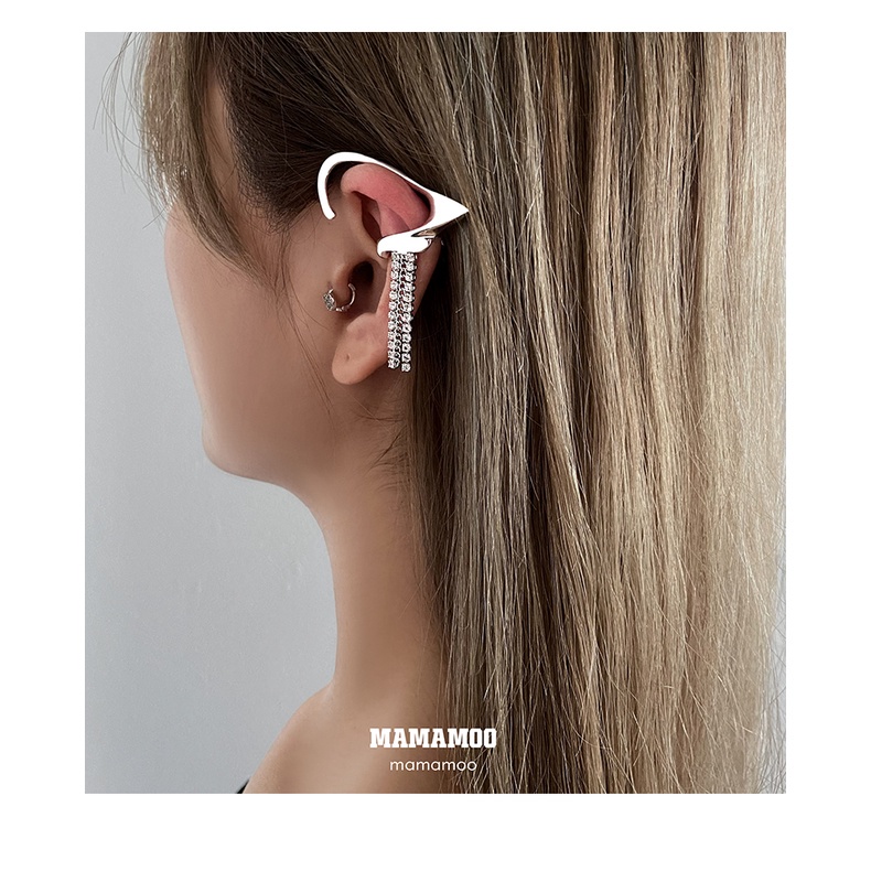 Khuyên kẹp vành tai kiểu tinh linh hình thời trang cá tính 19A1269