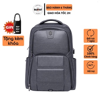 Balo nam cao cấp Arctic Hunter B00263 đựng vừa laptop 15.6 inch kèm cổng USB, chống nước bền bỉ