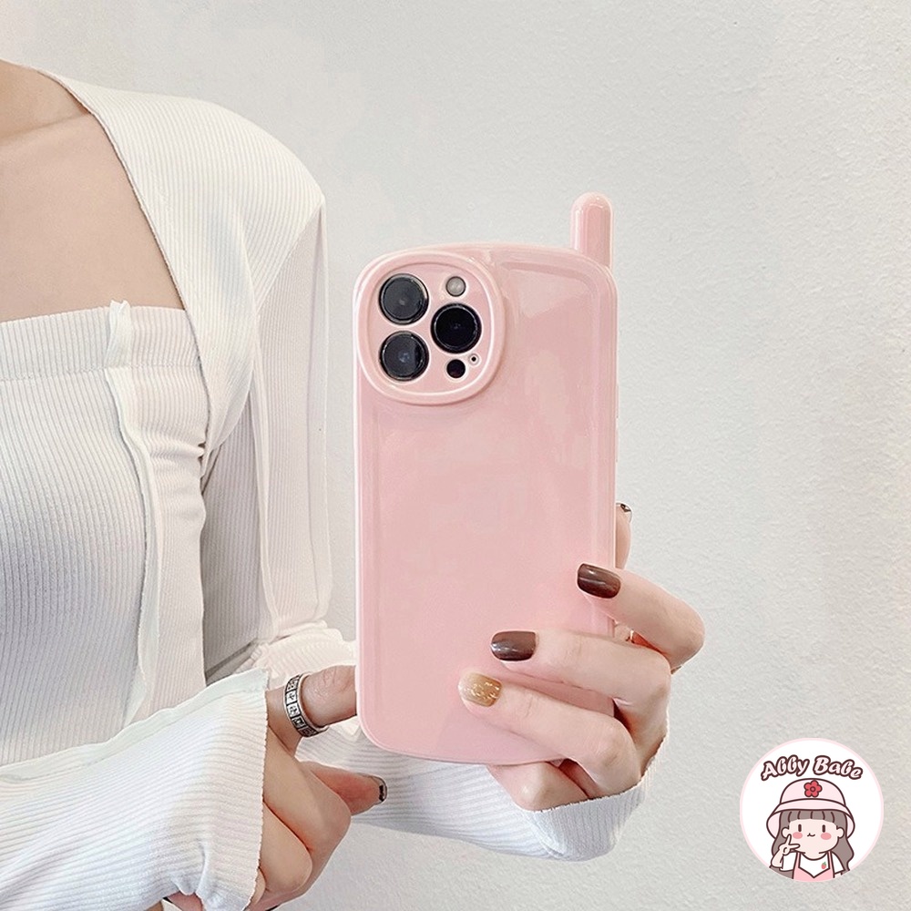 Ốp Điện Thoại TPU Mềm Mỏng Chống Sốc In Hình Ăng Ten 3D Cho IP 13 12 11 Pro Max X XS XR 8 7 Plus