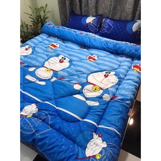 chăn phao poly set 5 món