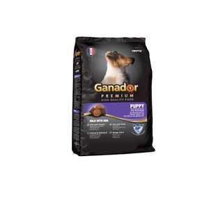 Ganador puppy 3kg - Thức ăn cho chó con vị sữa bổ sung DHA giúp thông minh | thức ăn chó mèo
