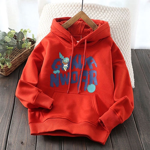 Áo khoác nỉ bông hoodie cho bé trai bé gái từ 15-65KG size đại áo khoác trẻ em GUKKA