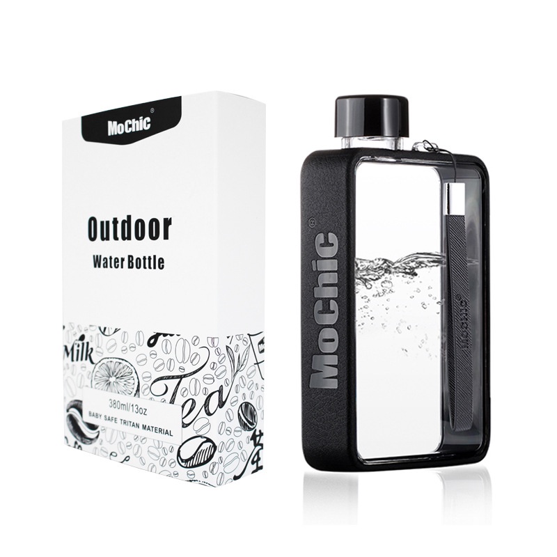 Bình Nước Thể Thao Bằng Nhựa Cỡ A5 Phong Cách Hàn Quốc Sáng Tạo